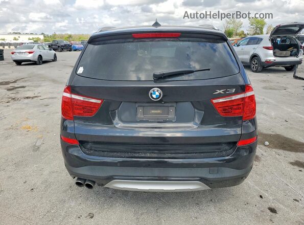 5UXWZ7C57H0U45667 2017 BMW X3 Черный Вид сзади