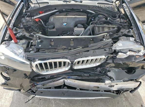 5UXWZ7C57H0U45667 2017 BMW X3 Черный Вид подкапотного пространства