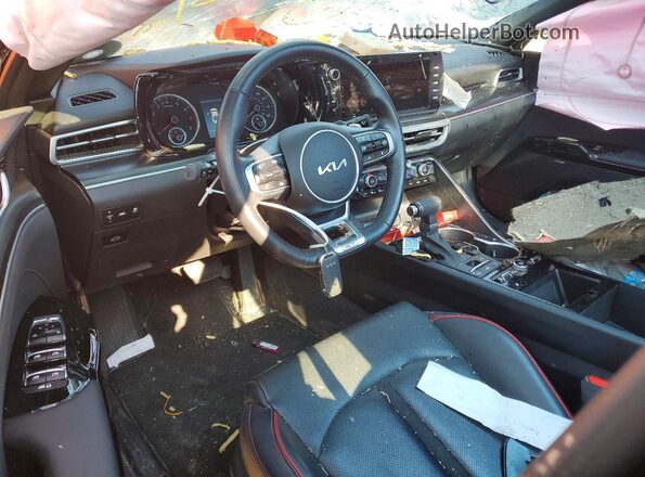 5XXG44J82RG265240 2024 KIA K5 Черный Вид панели приборов