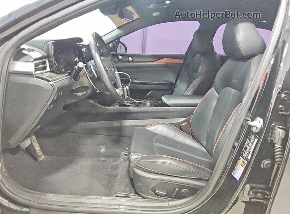 5XXG44J89RG229741 2024 KIA K5 Black Սալոնի դիմացի տեսք