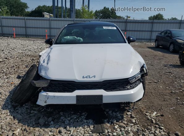5XXG64J27NG116483 2022 KIA K5 Белый Вид спереди