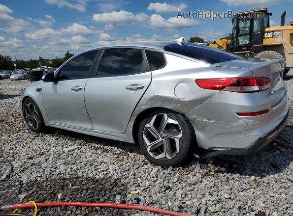 5XXGT4L35KG344122 2019 KIA OPTIMA Серебряный Задняя левая четверть