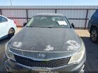 2016 Kia Optima Lx Серый vin: 5XXGT4L39GG014121