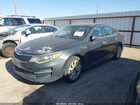 2016 Kia Optima Lx Серый vin: 5XXGT4L39GG014121