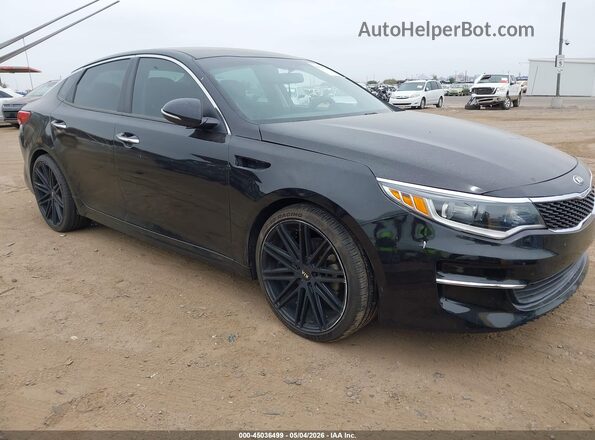 5XXGT4L39GG031579 2016 KIA OPTIMA Black Przód prawy