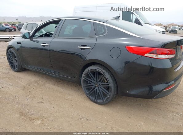 5XXGT4L39GG031579 2016 KIA OPTIMA Black Tył lewy