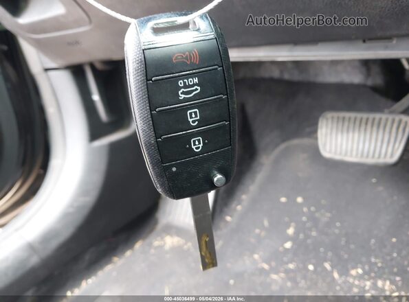 5XXGT4L39GG031579 2016 KIA OPTIMA Black Widok deski rozdzielczej