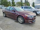 2016 Kia Optima Lx Бордовый vin: 5XXGT4L39GG041948