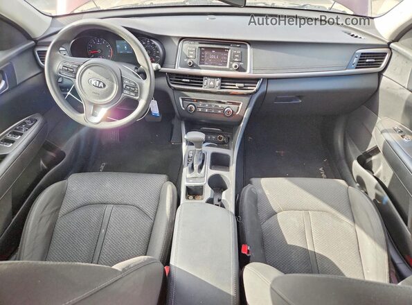 5XXGT4L39GG041948 2016 KIA OPTIMA Бордовый Вид панели приборов