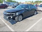 2016 Kia Optima Ex Серый vin: 5XXGU4L30GG045772