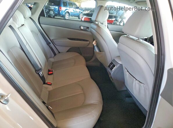 5XXGU4L34GG077950 2016 KIA OPTIMA Белый Вид задних сидений