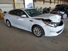 2016 Kia Optima Ex Белый vin: 5XXGU4L34GG077950