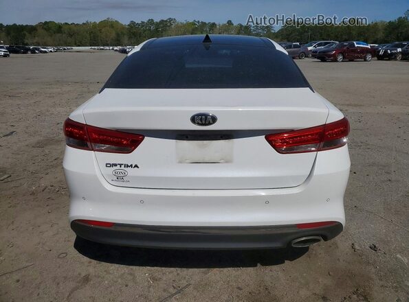 5XXGU4L36GG040141 2016 KIA OPTIMA Белый Вид сзади