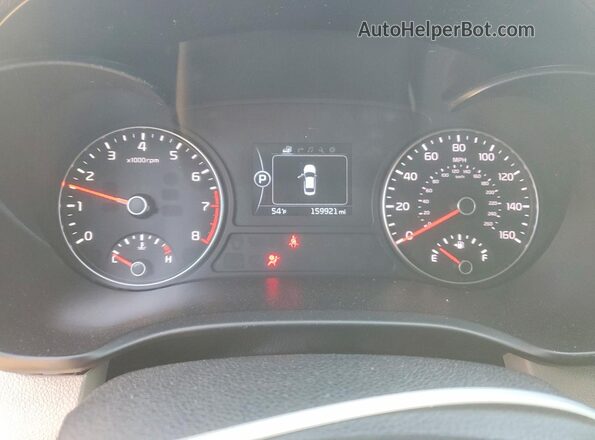 5XXGU4L36GG040141 2016 KIA OPTIMA Белый Вид щитка приборов