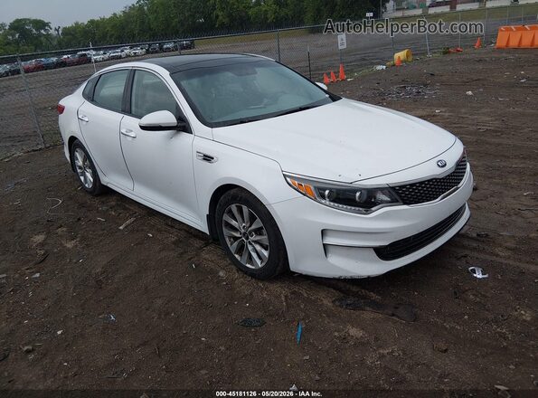 5XXGU4L39GG007828 2016 KIA OPTIMA Серый Передняя правая четверть