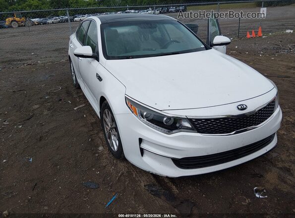 5XXGU4L39GG007828 2016 KIA OPTIMA Серый Вид спереди