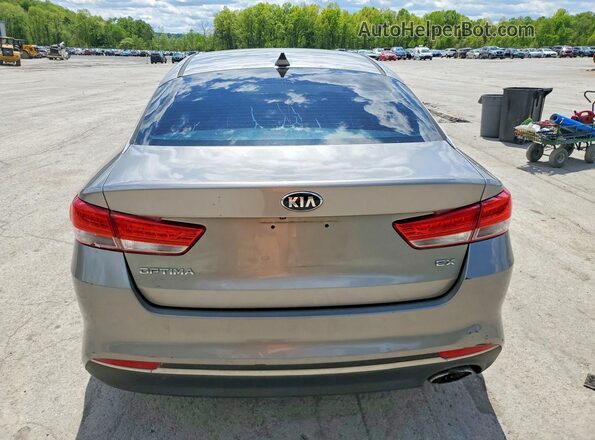 5XXGU4L39GG104561 2016 KIA OPTIMA Серый Вид сзади