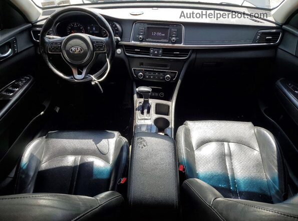5XXGU4L39GG104561 2016 KIA OPTIMA Серый Вид панели приборов