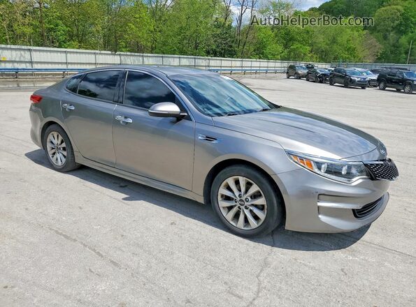 5XXGU4L39GG104561 2016 KIA OPTIMA Серый Передняя правая четверть