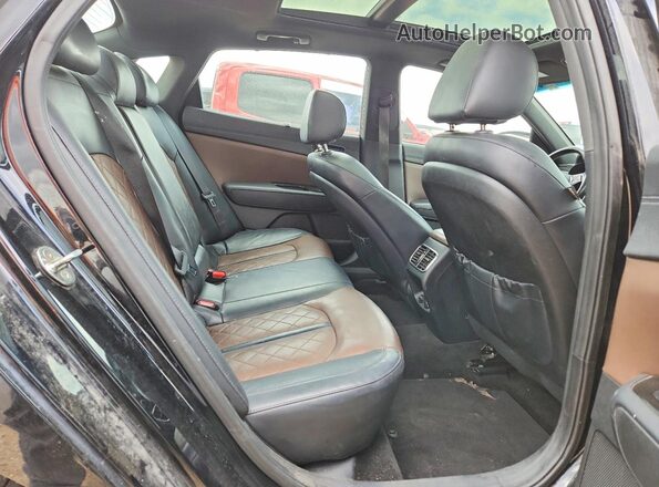 5XXGV4L23KG347795 2019 KIA OPTIMA Черный Вид задних сидений