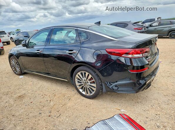 5XXGV4L23KG347795 2019 KIA OPTIMA Черный Задняя левая четверть