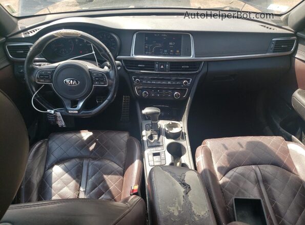 5XXGV4L2XGG084874 2016 KIA OPTIMA Черный 