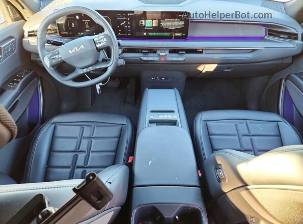 5XYADFS54TG007424 2026 KIA EV9 Черный Вид панели приборов
