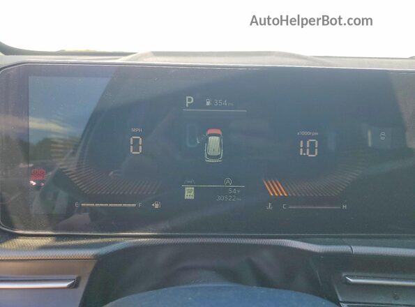 5XYK23DF1TG362467 2026 KIA SPORTAGE White Instrument cluster view