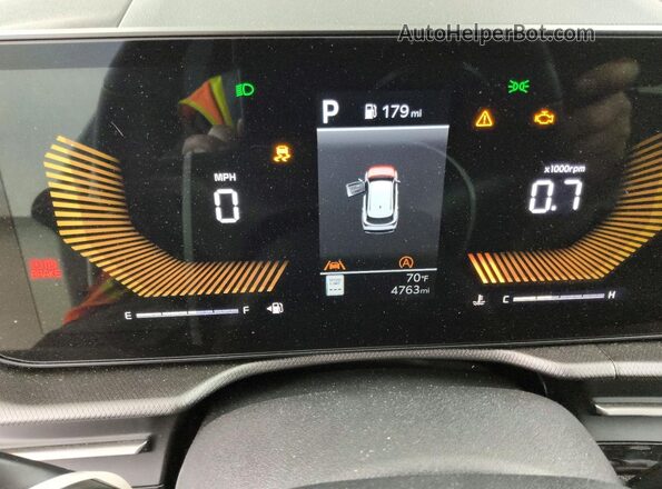 5XYK23DF3TG413225 2026 KIA SPORTAGE White Vista del cuadro de instrumentos