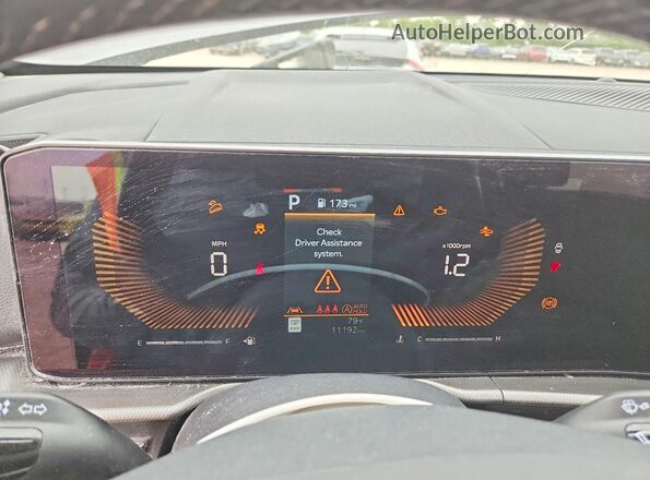 5XYK23DF5TG342951 2026 KIA SPORTAGE Черный Вид щитка приборов