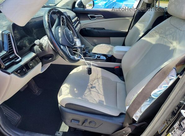 5XYK33AF3PG034457 2023 KIA SPORTAGE Black Front interior view