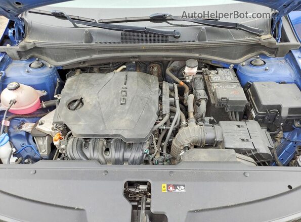 5XYK33AF5PG053592 2023 KIA SPORTAGE Blue Vista del compartimento del motor