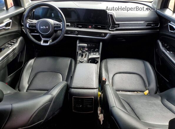 5XYK33DF0RG225834 2024 KIA SPORTAGE Blue Առջևի վահանակի տեսք