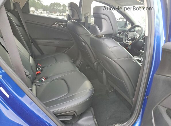 5XYK33DF1RG188518 2024 KIA SPORTAGE Blue Rear interior view