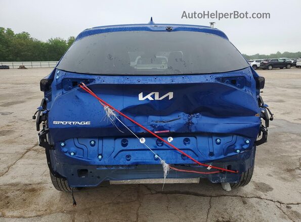 5XYK33DF3RG194157 2024 KIA SPORTAGE Blue Widok z tyłu