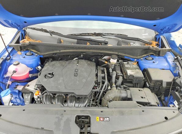 5XYK33DF3TG368798 2026 KIA SPORTAGE Blue Vista del compartimento del motor