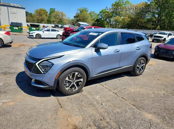 5XYK33DF5SG233546 2025 KIA SPORTAGE Синий Передняя левая четверть