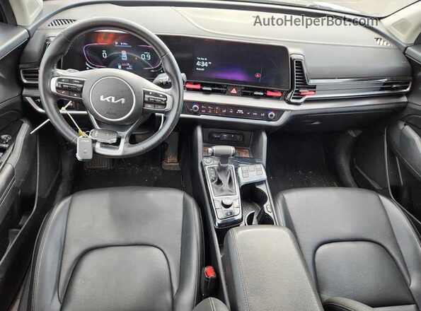 5XYK33DF8RG186040 2024 KIA SPORTAGE Black Vista del salpicadero