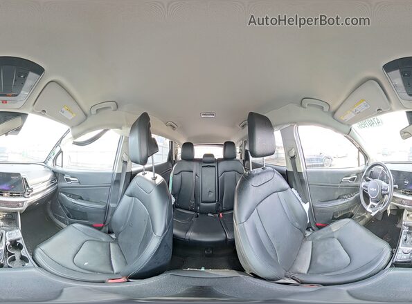 5XYK3CDF7RG160108 2024 KIA SPORTAGE White Vista interior de 360 grados