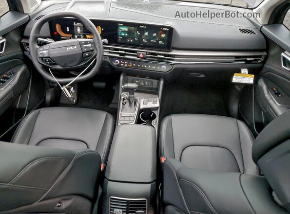 5XYK3CDFXTG356731 2026 KIA SPORTAGE Black Vista del salpicadero