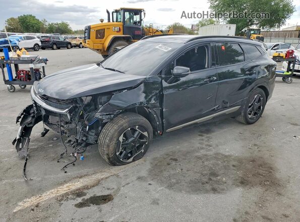 5XYK43DF0TG343791 2026 KIA SPORTAGE Black წინა მარცხენა ხედი სამი მეოთხედიდან