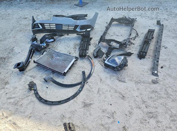 5XYK43DF2SG290879 2025 KIA SPORTAGE Gray Widok naklejki z numerem VIN