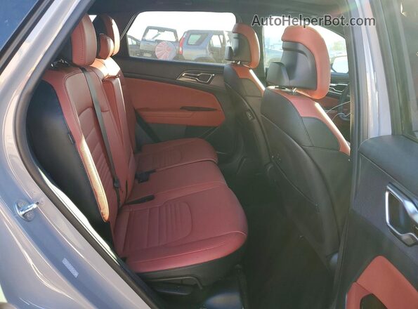5XYK43DF4SG319217 2025 KIA SPORTAGE Серый Вид задней части салона