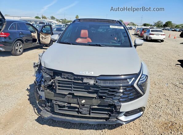 5XYK53AF7PG092100 2023 KIA SPORTAGE Серый Вид спереди