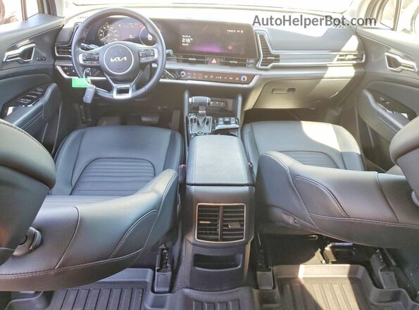 5XYK53DF0RG207280 2024 KIA SPORTAGE Серый Вид панели приборов