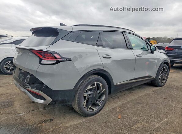 5XYK53DF4RG193223 2024 KIA SPORTAGE Gray Rear right