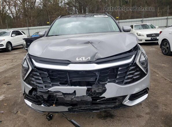5XYK53DF4RG193223 2024 KIA SPORTAGE Gray Front view