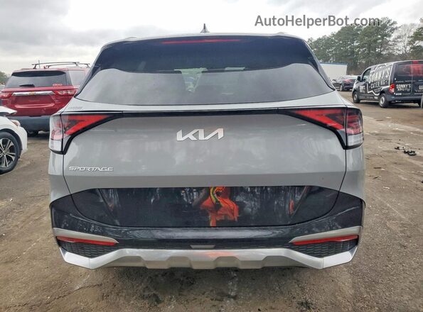 5XYK53DF4RG193223 2024 KIA SPORTAGE Gray Rear view