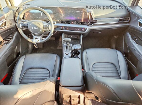 5XYK53DF8RG202439 2024 KIA SPORTAGE Gray Vista del salpicadero