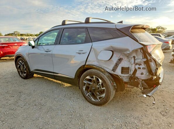 5XYK53DF8RG202439 2024 KIA SPORTAGE Gray Trasero izquierdo
